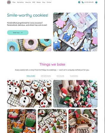 Tatacookies website